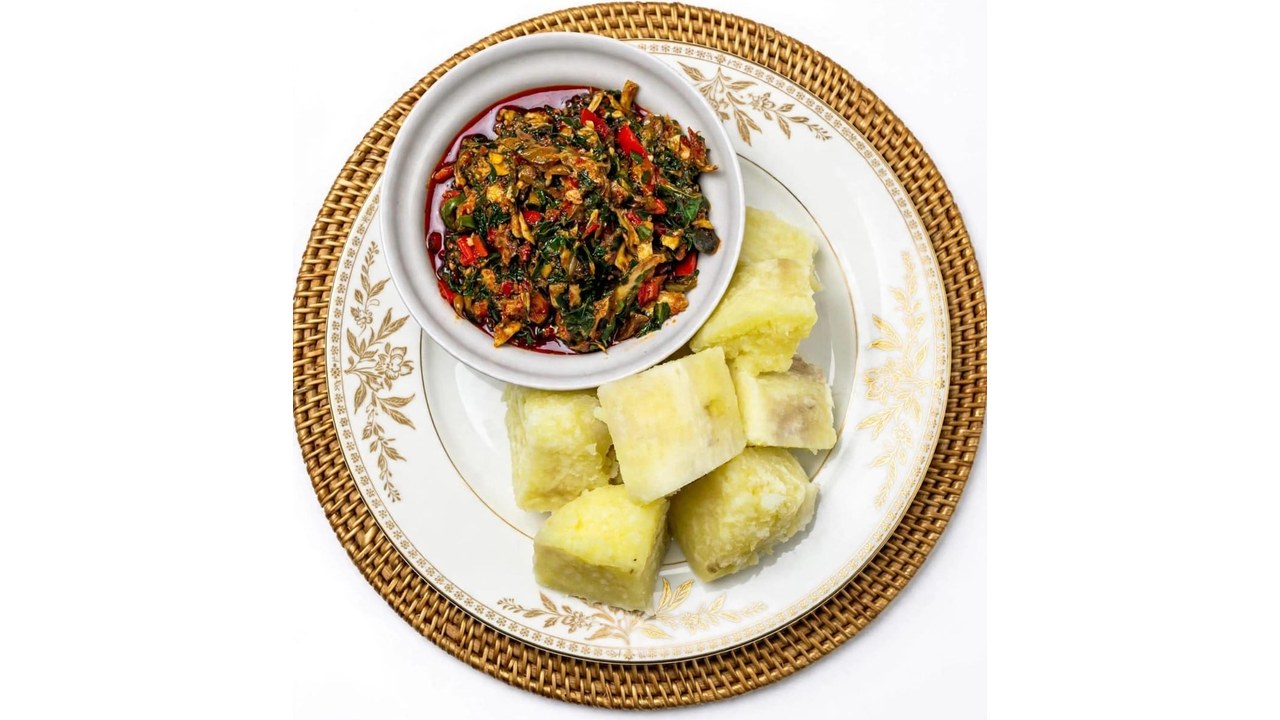 Boiled Yam w/ Native Sauce