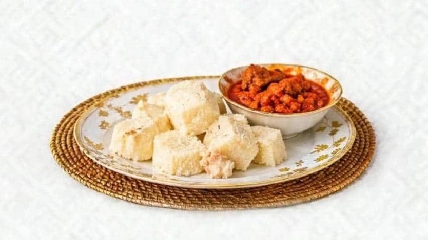 Yam White Stewed w/ Protein
