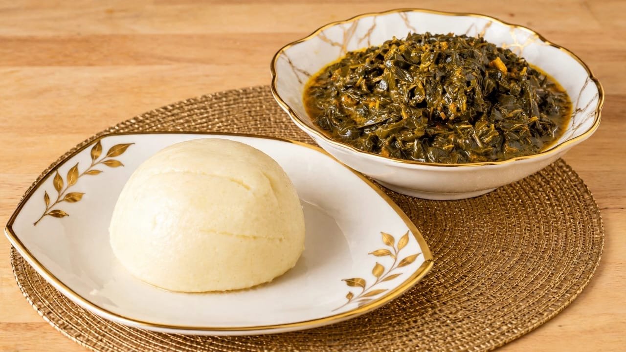Bitterleaf Soup w/ Swallow